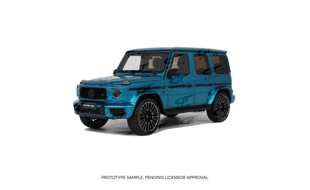 Mercedes-Benz G63 AMG 2024 Hyper Blue Magno - 1:18